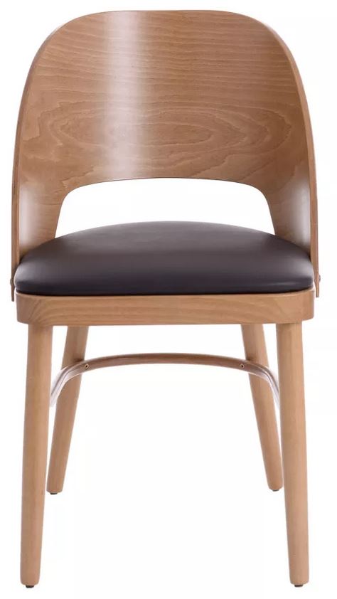 Jídelní židle DEBRA masiv buk, čalouněný sedák