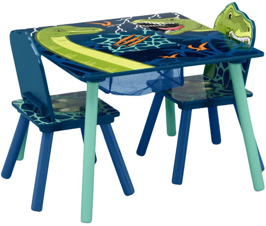 Dětský stůl s židlemi T-REX