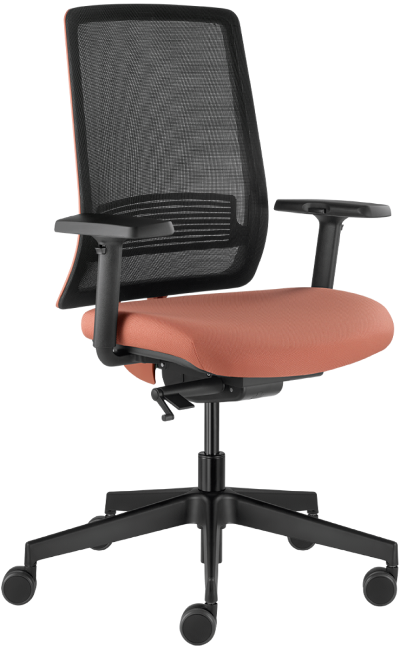 Kancelářská židle Lyra AIR 215-BRICK-SYS