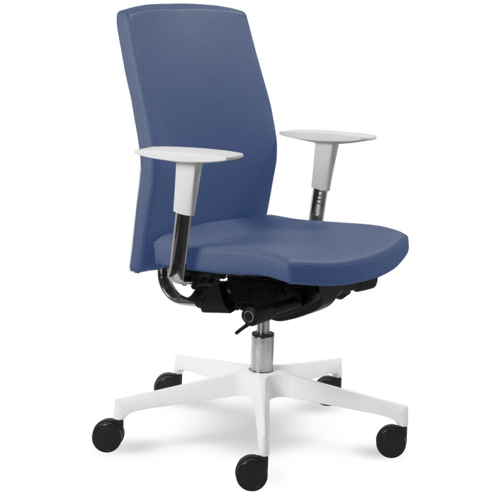 kancelářská židle Prime 2303 W, bílé provedení