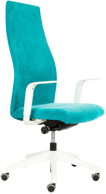 Kancelářská židle ECHO, bílá gallery main image
