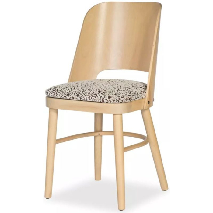 Jídelní židle DEBRA masiv buk, čalouněný sedák