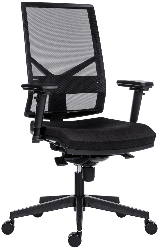 kancelářská židle 1850 SYN OMNIA, černá Bondai BN7, područky AR11 gallery main image