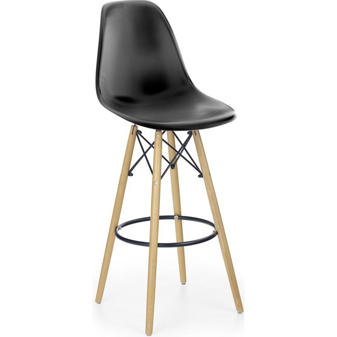 Barová židle H51 černá Vzorový kus OSTRAVA