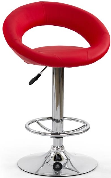 barová židle H15 červená halmar moderní design