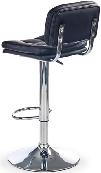 barová židle H75 černá halmar