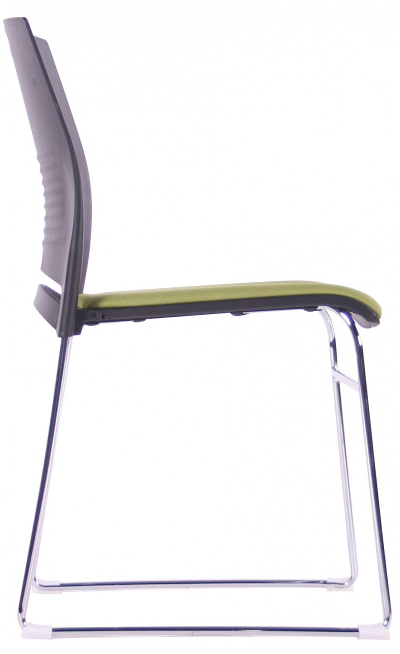 konferenční židle Stream St 001 od RIM plastový opěrák čalouněné sedadlo