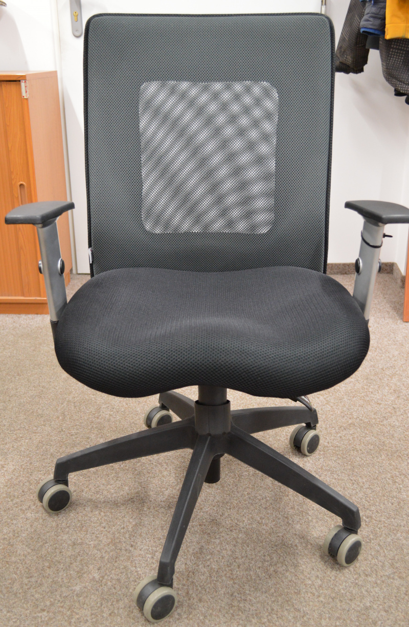židle LEXA bez podhlavníku,antracit, č. AOJ029