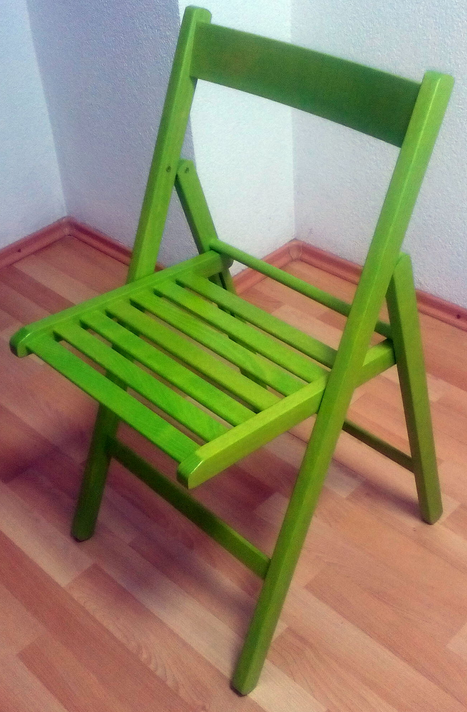 skládací židle SMART zelená