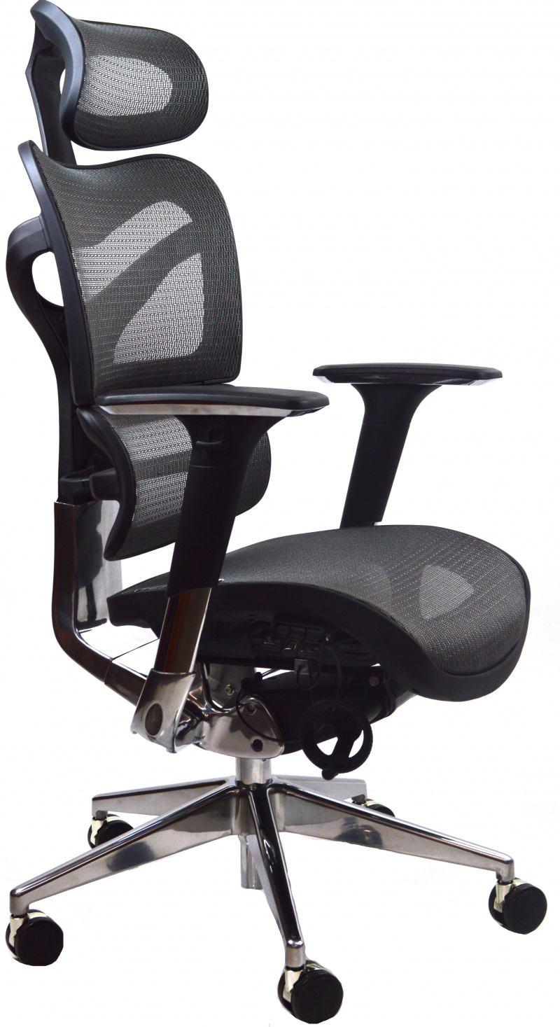 kancelářská židle Aries JNS-701, šedá W10