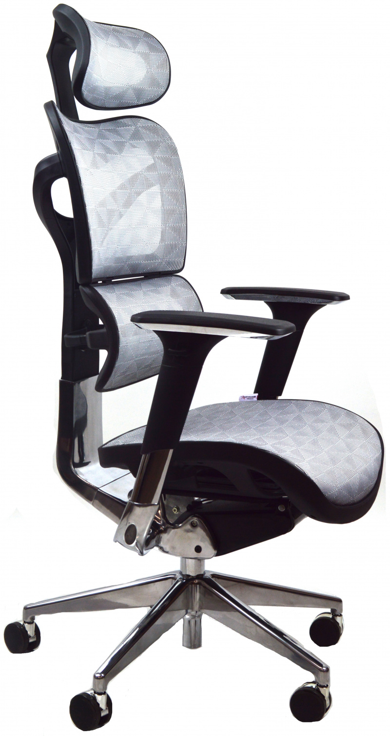 kancelářská židle Aries JNS-701, bílá W57