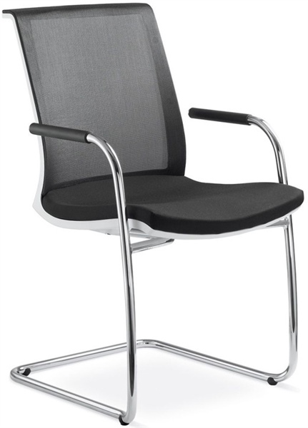 Konferenční židle LYRA NET 213-Z-N4, kostra chrom