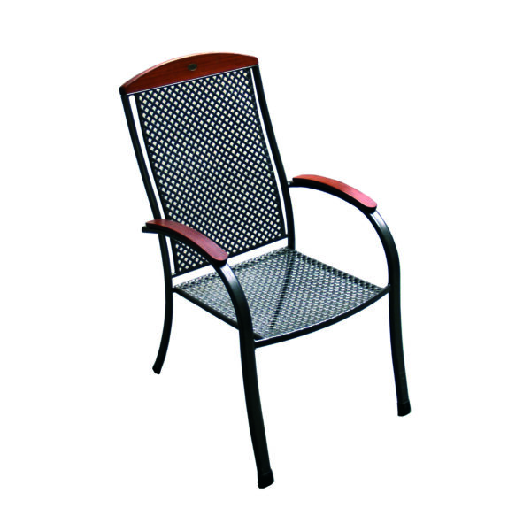 židle kovová MONACO U014
