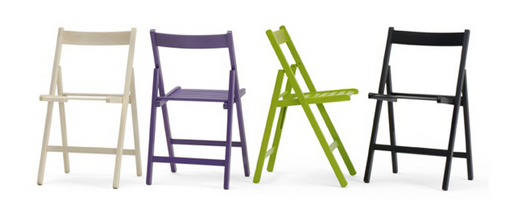 skládací židle SMART fialová
