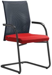 Konferenční židle WEB OMEGA 405-Z-N1, kostra černá
