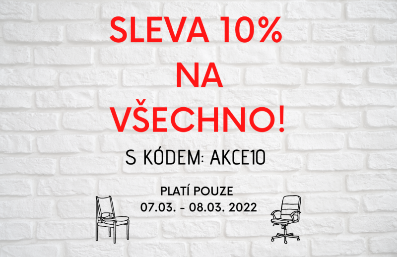 -10% AKCE NA CELÝ SORTIMENT