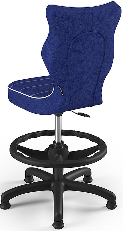 Dětská židle Petit Black 4 modrá s extendem