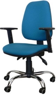kancelářská židle MERCURY 2000STCH asynchro, černá, vč. područek