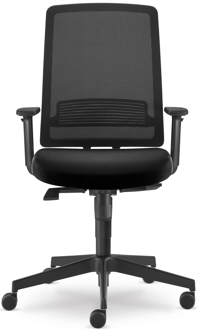 Kancelářská židle Lyra 215-SY, černá, skladová