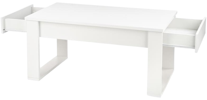 Dřevěný konferenční stolek NEA bílý