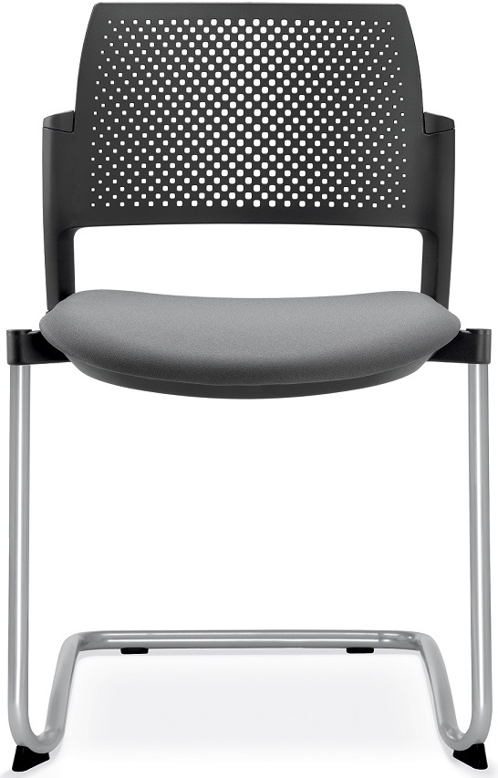 konferenční židle DREAM+ 101BL-Z-N2, kostra šedá
