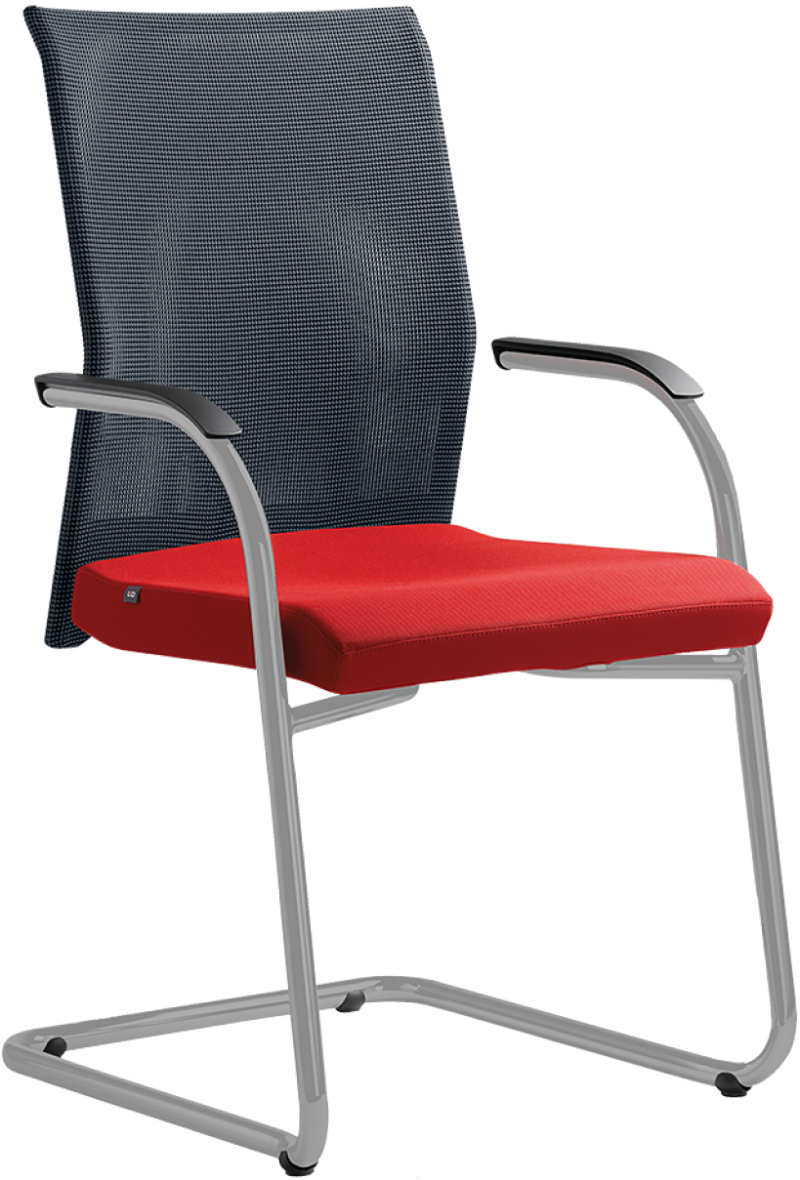 Konferenční židle WEB OMEGA 405-Z-N2, kostra hliník