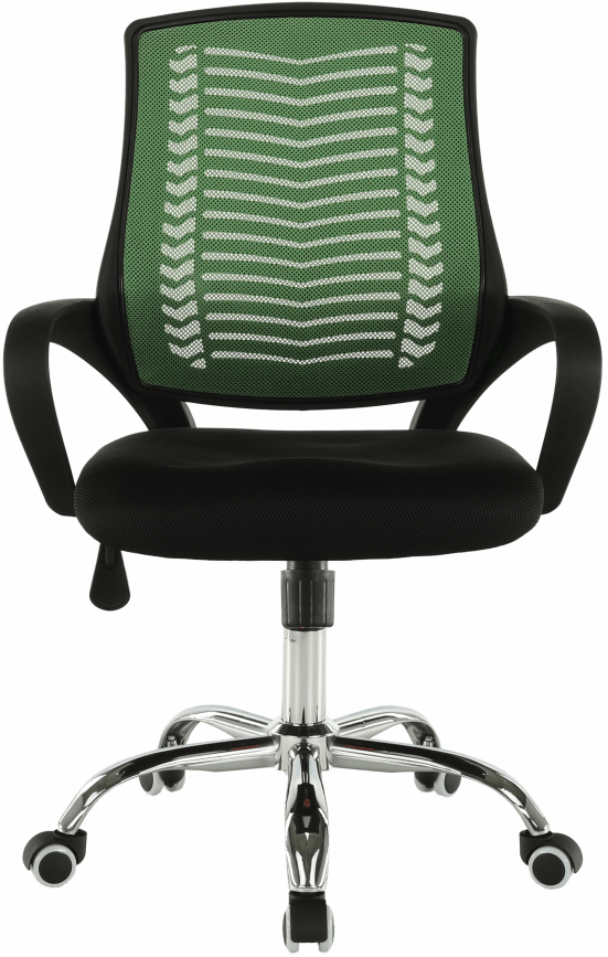 Kancelářská židle, zelená/černá/chrom, IMELA TYP 2