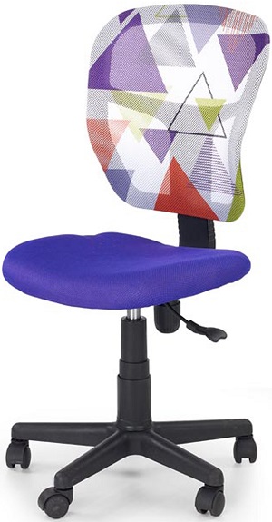 Dětská židle JUMP fialová HALMAR barevná