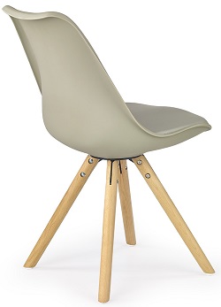 Jídelní židle K201 khaki Halmar