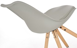 Jídelní židle K201 khaki Halmar detail