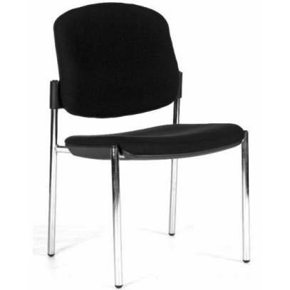 židle OPEN CHAIR 20 - černá, bez područek