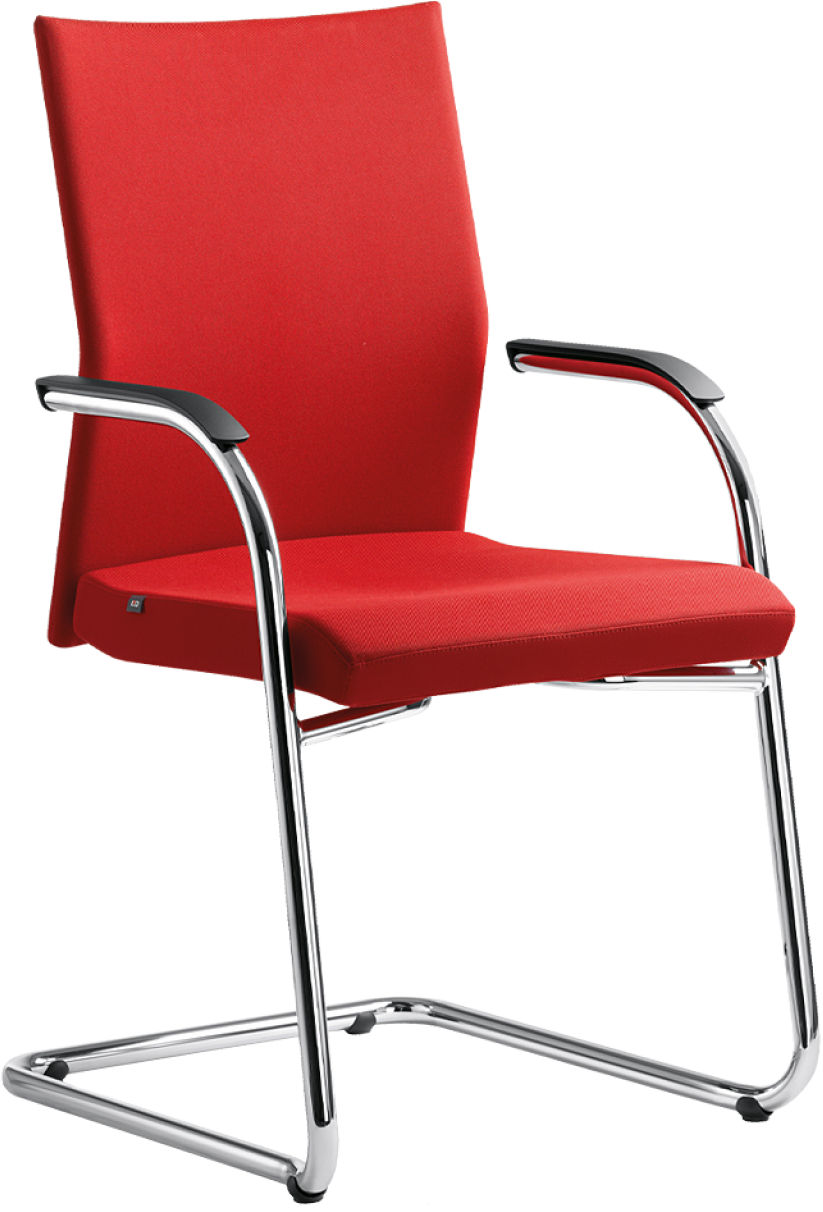 Konferenční židle WEB OMEGA 410-Z-N4, kostra chrom gallery main image