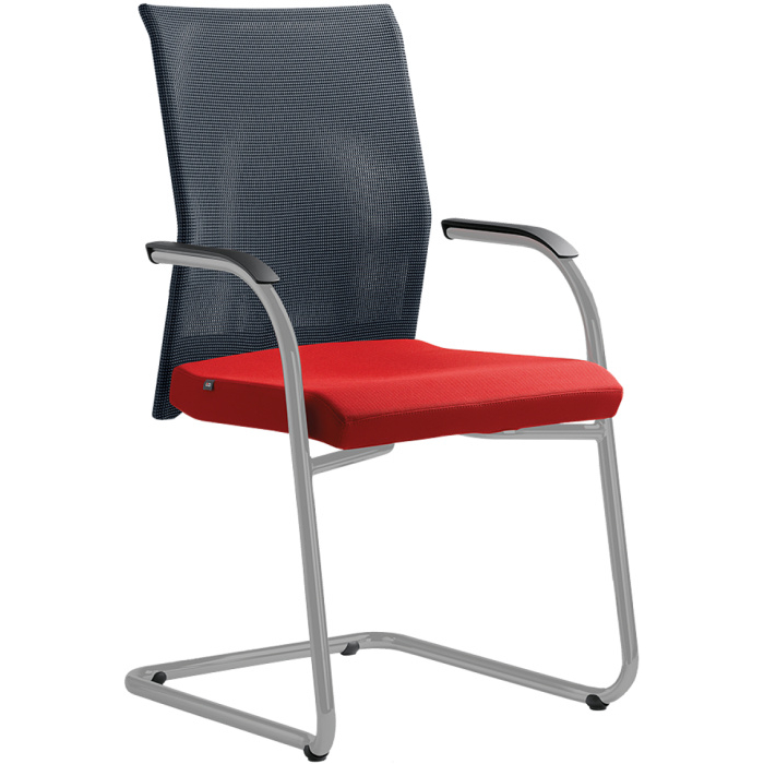 Konferenční židle WEB OMEGA 405-Z-N2, kostra hliník