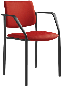 židle CONFERENCE 155-N1,BR, kostra černá