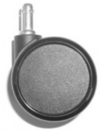 Kolečko PLU 1061, 11 mm, s gumovou obručí