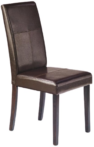 Jídelní židle KERRY BIS, barva wenge/tm.hnědá gallery main image