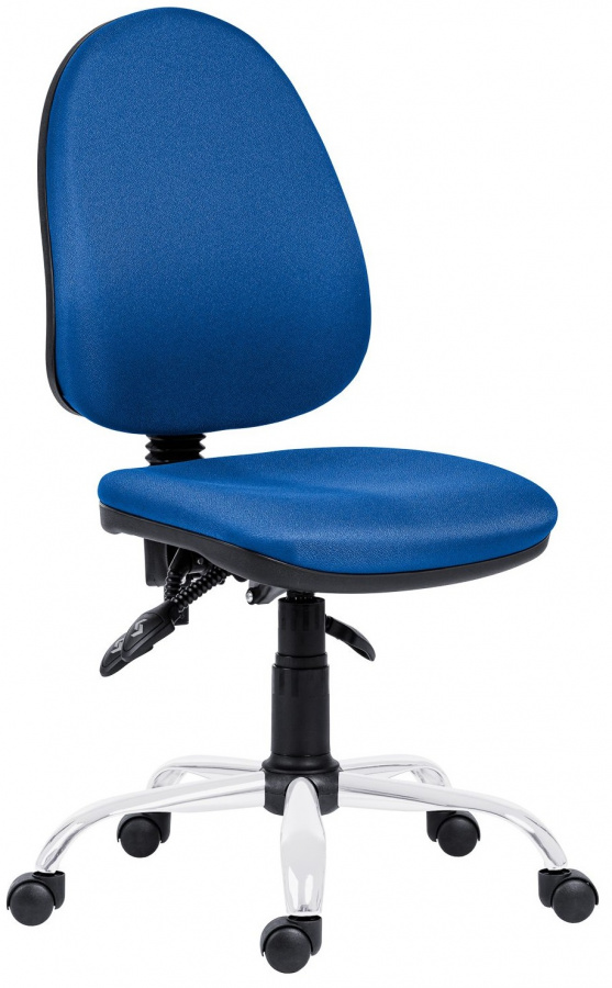 kancelářská židle PANTHER ASYN C D4 modrá gallery main image