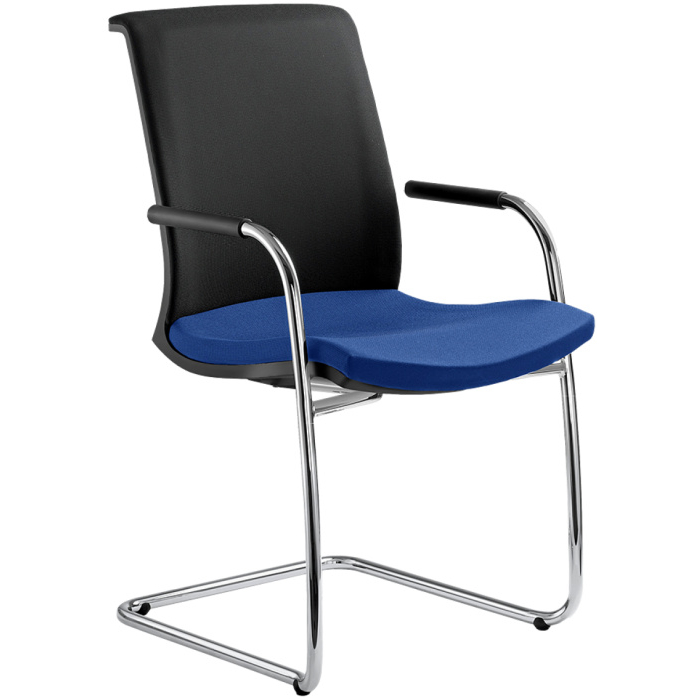 Konferenční židle LYRA NET 204-Z-N4, kostra chrom