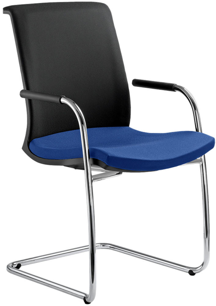 Konferenční židle LYRA NET 204-Z-N4, kostra chrom gallery main image