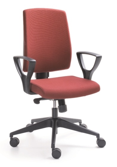 Kancelářská židle RAYA 23S, čalouněné záda gallery main image