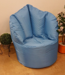 Sedací pytel Big Queen Chair modrý