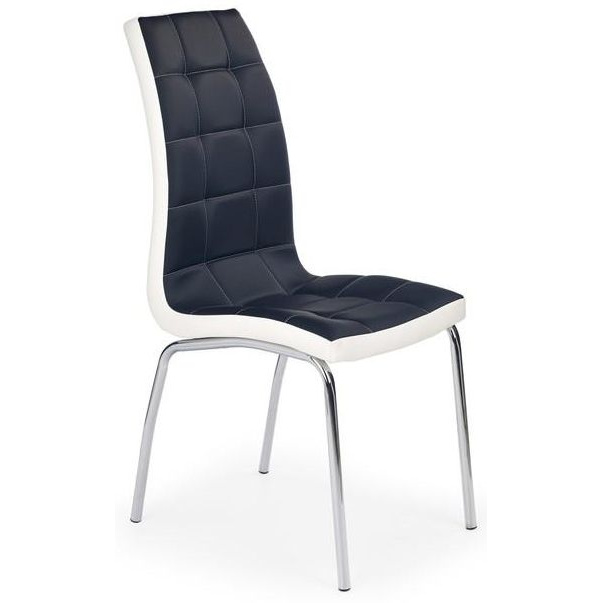 jídelní židle K186 černo-bílá
