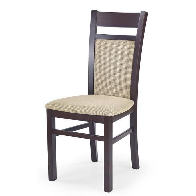 jídelní židle GERARD 2 tm. ořech/torent beige
