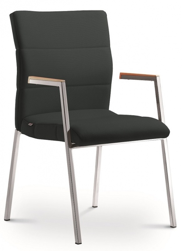 Konferenční židle LASER 681-K-N1, kostra černá gallery main image