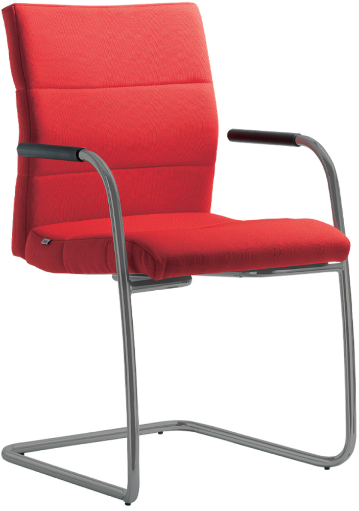 Konferenční židle LASER 682-Z-N2, kostra šedá gallery main image