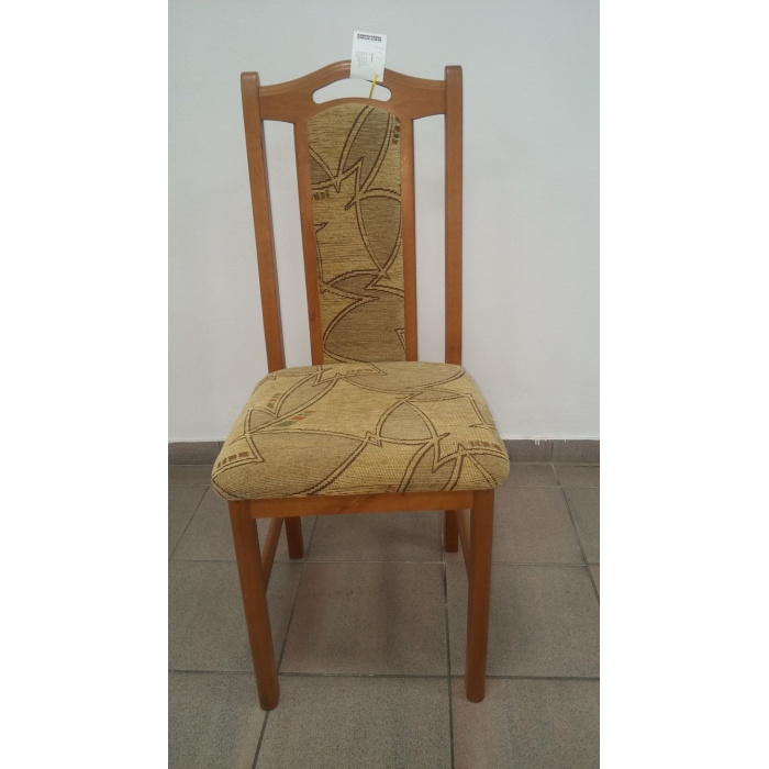 židle SEDRA, béžová látka, SLEVA č.217