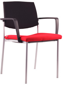 Konferenční židle SEANCE ART 193-N4 BR-N1, kostra chrom gallery main image