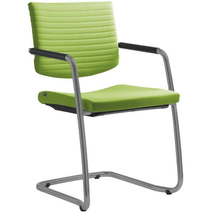 Konferenční židle ELEMENT 444-Z-N2, kostra šedá