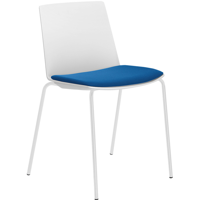 Konferenční židle SKY FRESH 052-N0, kostra bílá