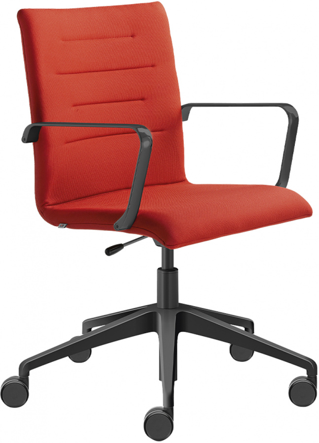 Kancelářská židle OSLO 227, F80-N1, kříž a područky černé gallery main image